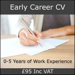 Early Career CV