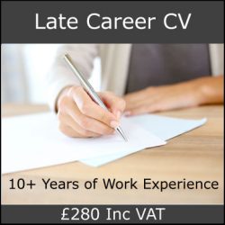 Late Career CV